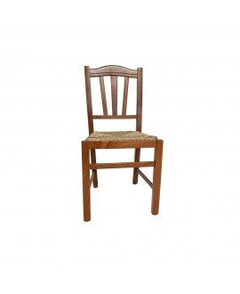 sedia silvana paglia Sedia in Legno Silvana paglia Colore Noce Scuro ssilvana noce