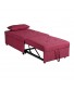 Pouf letto Bonny 3 in 1 Bordeaux