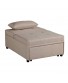 Pouf letto Bonny 3 in 1 corda/panna