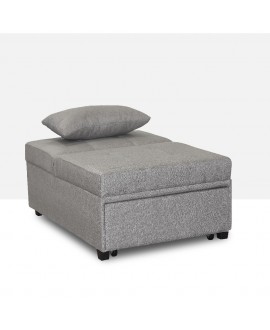 Pouf letto Bonny 3 in 1 Grigio