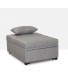 Pouf letto Bonny 3 in 1 Grigio