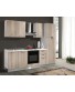 Cucina 255 cm con frigo