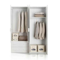Armadio small 4 porte bianco