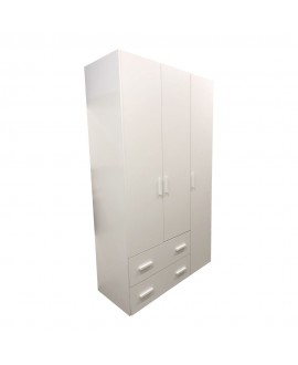 Armadio Small 3 Porte Bianco
