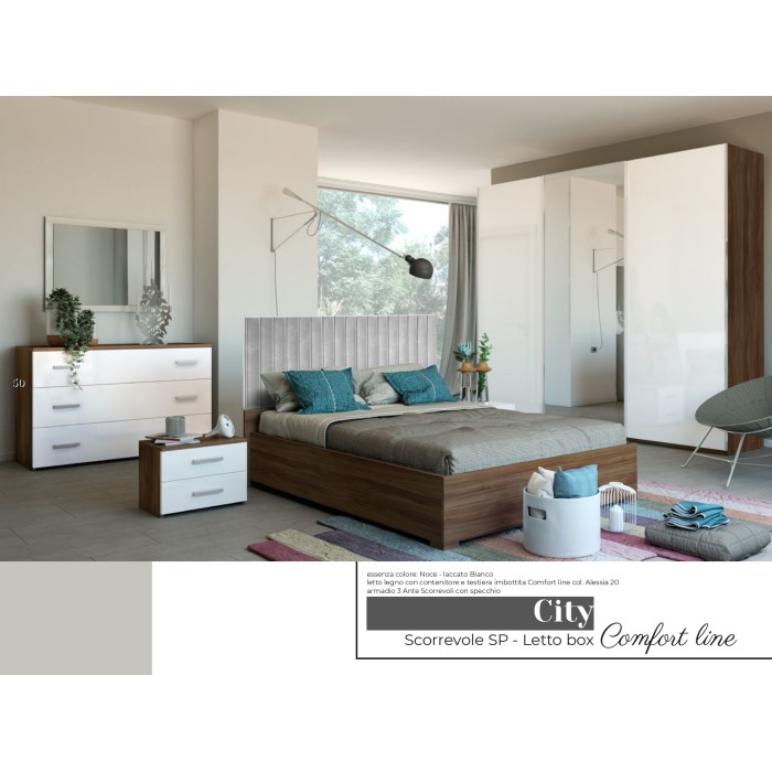 Camera da letto city confort