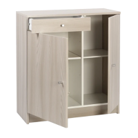 Multiuso 2 ante + 1 cassetto