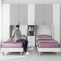 Cameretta Elisa doppio letto a ponte