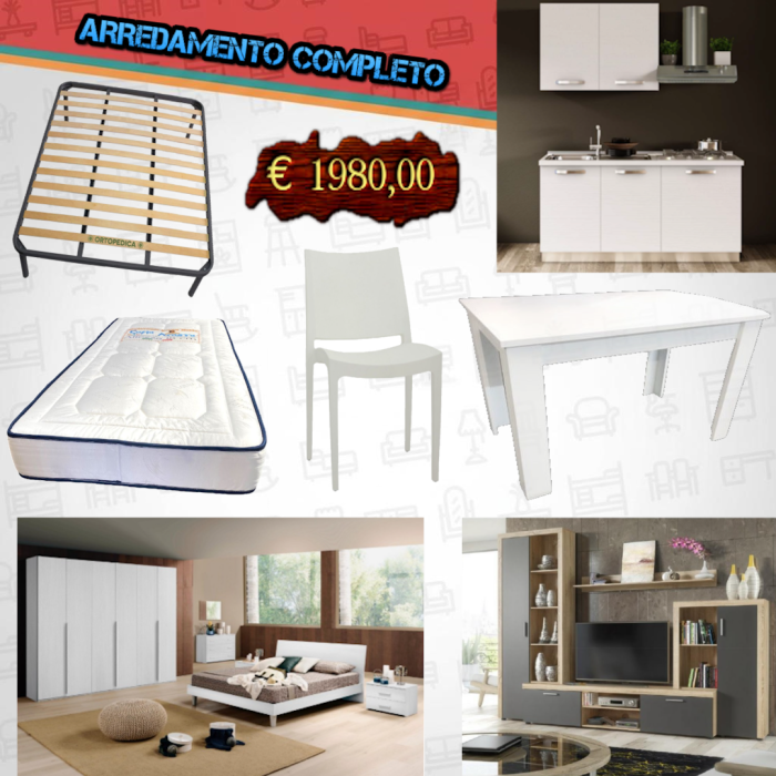 ARREDAMENTO COMPLETO €1980,00