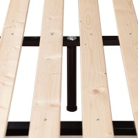 Rete matrimoniale in Legno di Pino