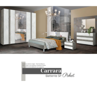 Camera da letto Carrara Poket