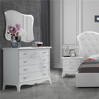 Camera da letto Giulietta bianco larice